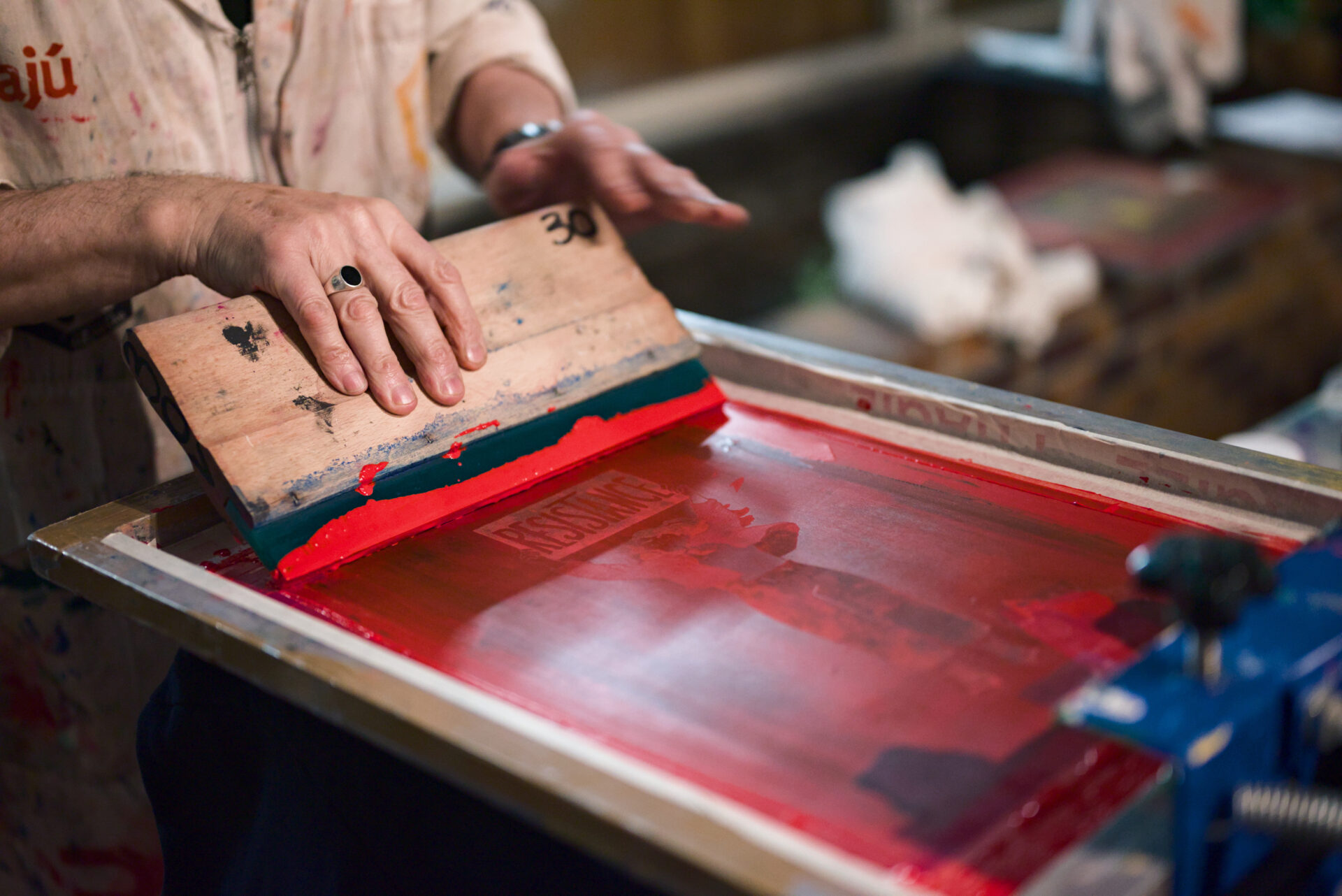 Sape de Lutte : sérigraphier le combat, recycler la révolte